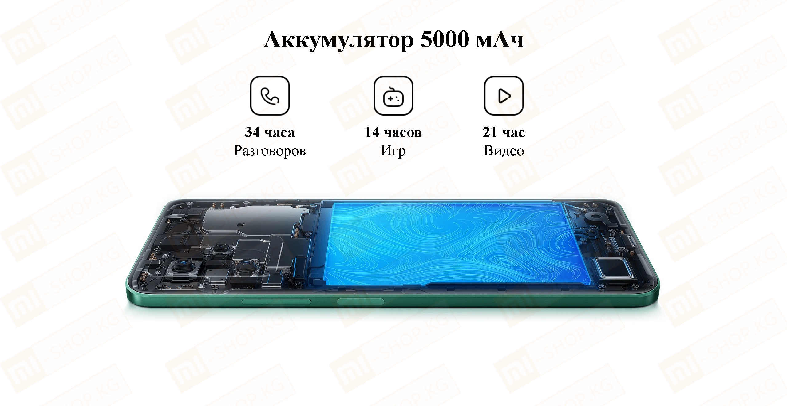 Xiaomi Redmi Note 12 5G 6+128GB (синий / Ice Blue)