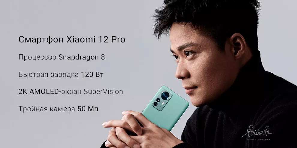 Xiaomi 12 Pro 12GB+256GB (серый / Gray)