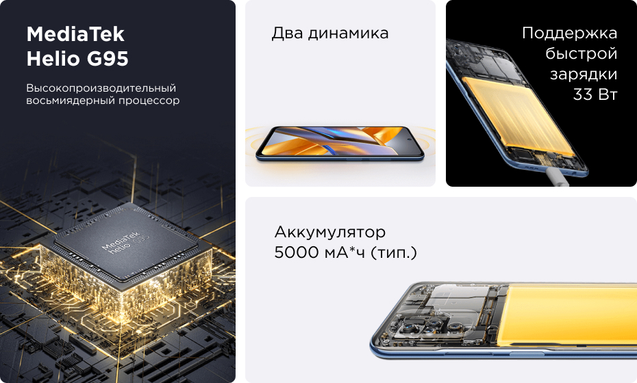 Xiaomi POCO M5s 6+128GB (синий / Blue)