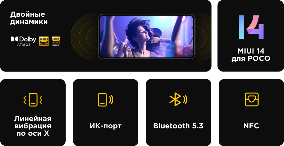Xiaomi Poco F5 Pro 8GB+256GB (чёрный / Black)