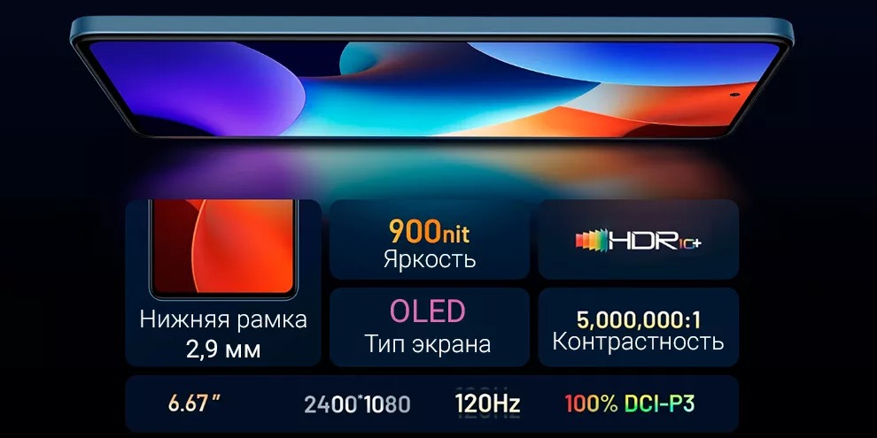 Xiaomi Redmi Note 12 Pro+ 5G 8+256GB (синий / Iceberg Blue)