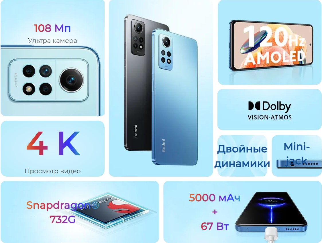 Xiaomi Redmi Note 12 Pro 6+128GB (белый / Polar White)